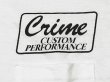 画像3: CRIME Tシャツ / POCKET CUSTOM LOGO (WHITE) (3)