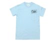 画像1: CRIME Tシャツ / POCKET CUSTOM LOGO (LIGHT BLUE) (1)