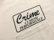 画像2: CRIME Tシャツ / POCKET CUSTOM LOGO (SAND) (2)