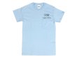 画像1: CRIME Tシャツ / POCKET PENCIL LOGO (LIGHT BLUE) (1)