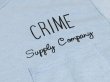 画像2: CRIME Tシャツ / POCKET PENCIL LOGO (LIGHT BLUE) (2)