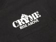 画像2: CRIME Tシャツ / POCKET RISE ABOVE (BLACK) (2)