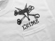 画像3: CRIME Tシャツ / POCKET RAT (WHITE) (3)
