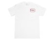 画像2: CRIME Tシャツ / POCKET LIGHTNING BOLT (WHITE/RED) (2)