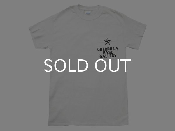 画像1: GUERRILLA BASE GALLERY Tシャツ / POCKET (WHITE) (1)