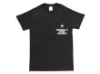 画像1: GUERRILLA BASE GALLERY Tシャツ / POCKET (BLACK) (1)