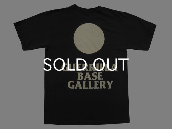 画像1: GUERRILLA BASE GALLERY Tシャツ / SUN (BLACK) (1)