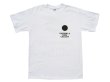 画像2: GUERRILLA BASE GALLERY Tシャツ / SUN (WHITE/BLACK) (2)