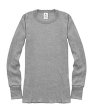 画像2: INDERA MILLS サーマル長袖シャツ (GREY) (2)