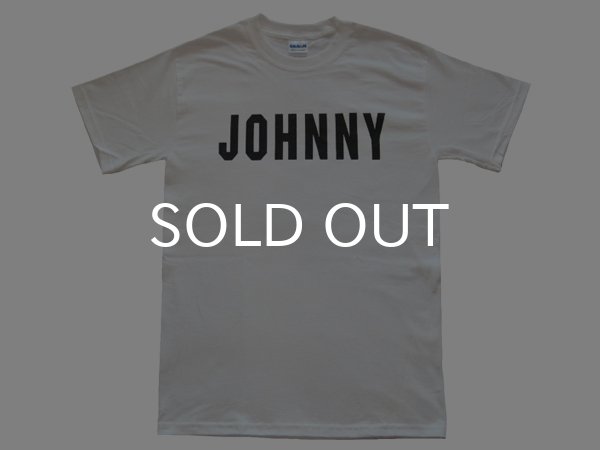 画像1: JOHNNY Tシャツ (WHITE) (1)