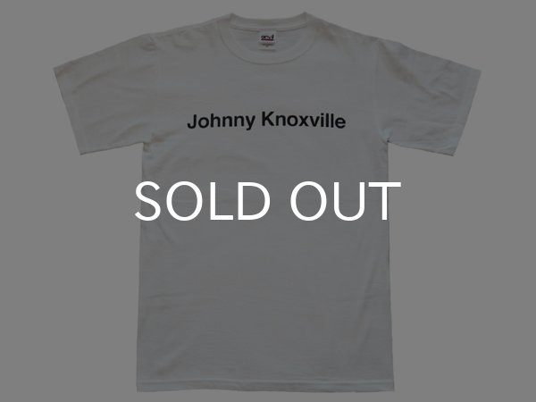 画像1: Johnny knoxville Tシャツ (WHITE) (1)