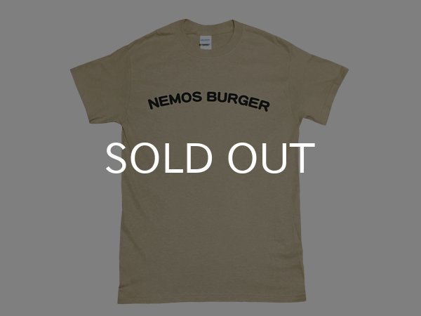 画像1: NEMOS BURGER Tシャツ (TAN) (1)