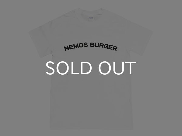 画像1: NEMOS BURGER Tシャツ (WHITE) (1)