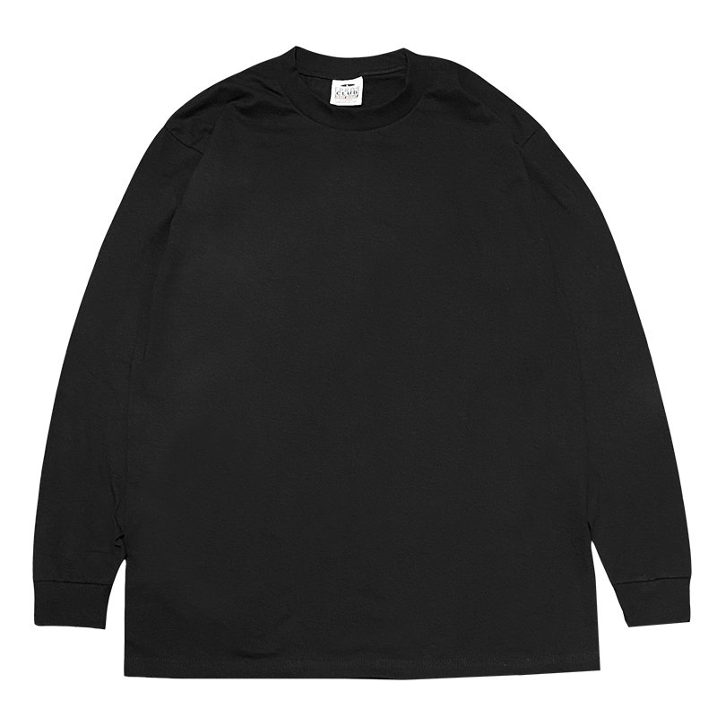 画像4: PRO CLUB プロクラブ 6.5 OZ HEAVYWEIGHT ロングスリーブTシャツ (BLACK) (4)
