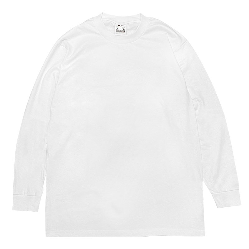 画像3: PRO CLUB プロクラブ 6.5 OZ HEAVYWEIGHT ロングスリーブTシャツ (WHITE) (3)