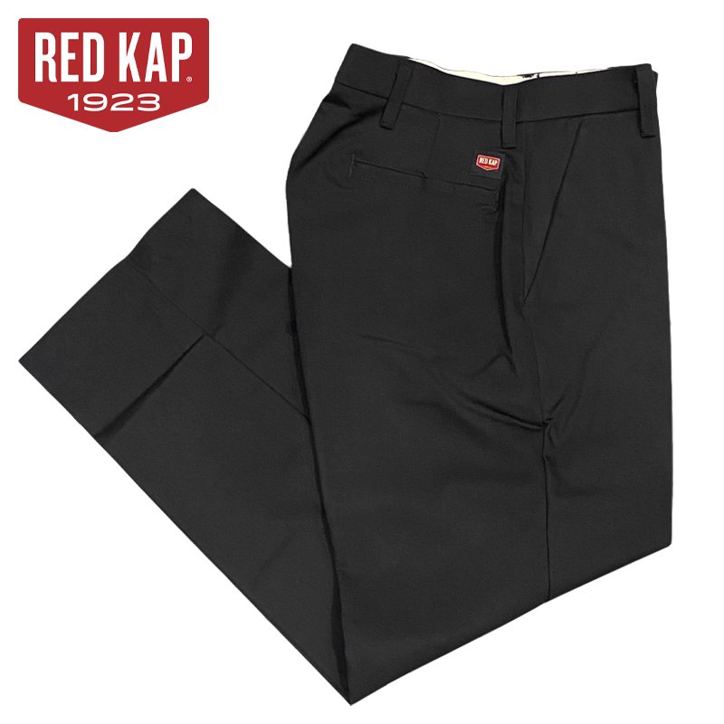 画像4: 《送料無料》RED KAP プレストワークパンツ PT10 (BLACK) (4)