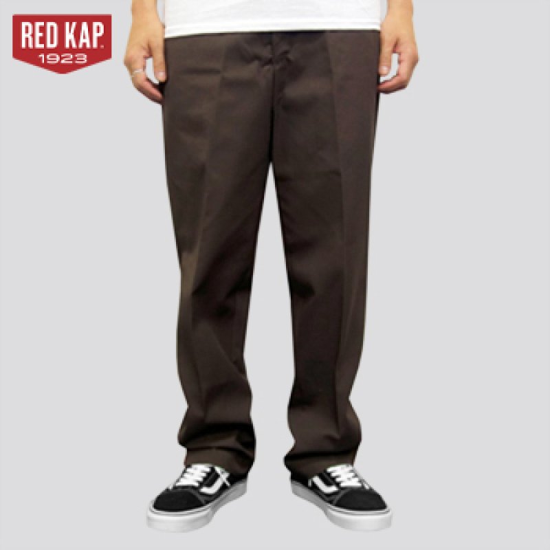 画像5: 《送料無料》RED KAP プレストワークパンツ PT10 (BROWN) (5)