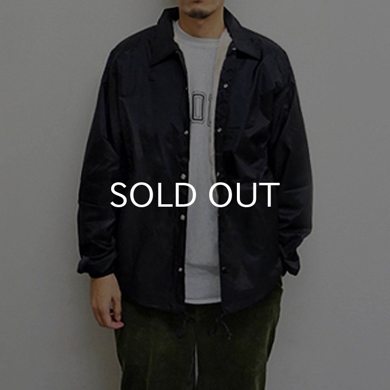 画像4: UNITED SPORTS HEADLINE / BOA COACH JACKET (BLACK) (4)