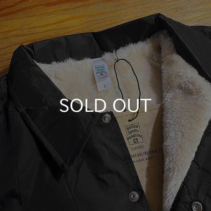 画像6: UNITED SPORTS HEADLINE / BOA COACH JACKET (BLACK) (6)