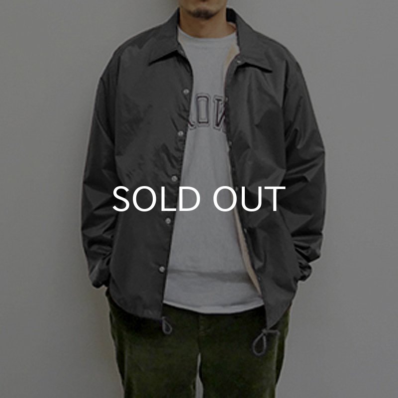 画像3: UNITED SPORTS HEADLINE / BOA COACH JACKET (CHARCOAL) (3)