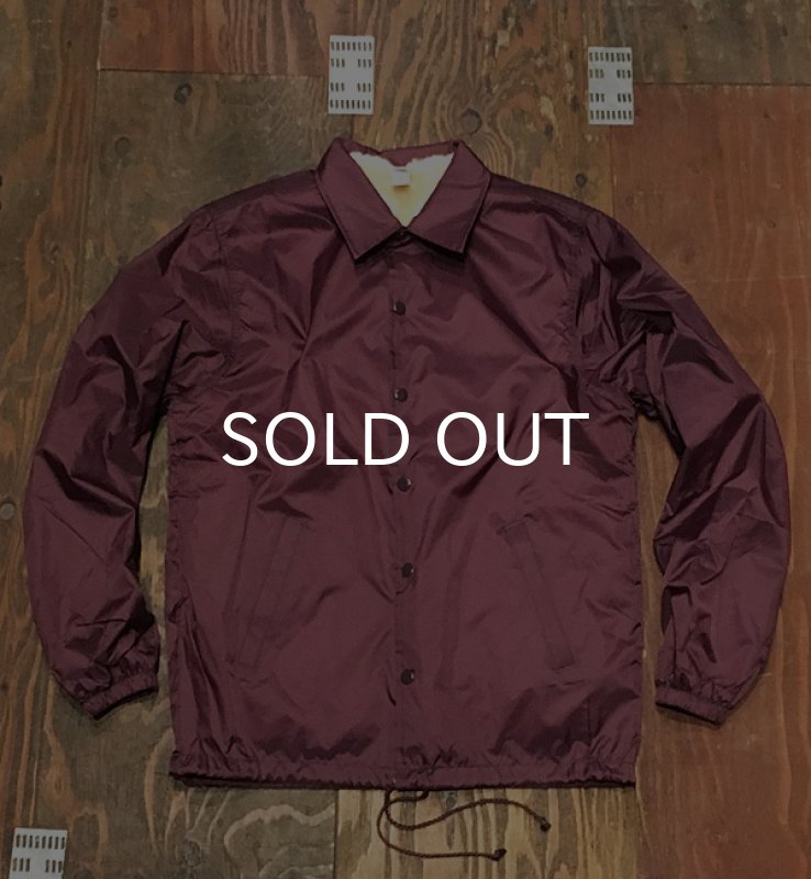 画像1: UNITED SPORTS HEADLINE / BOA COACH JACKET (MAROON) (1)