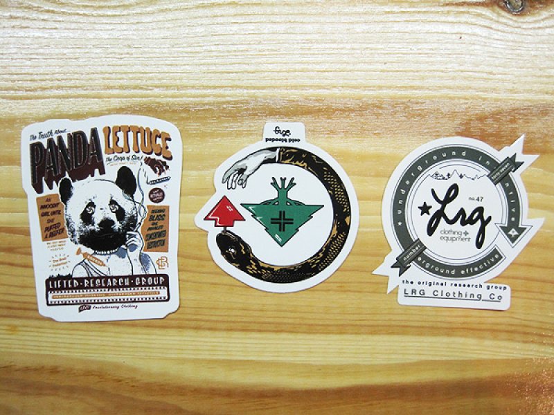 画像2: LRG / ステッカー (2)
