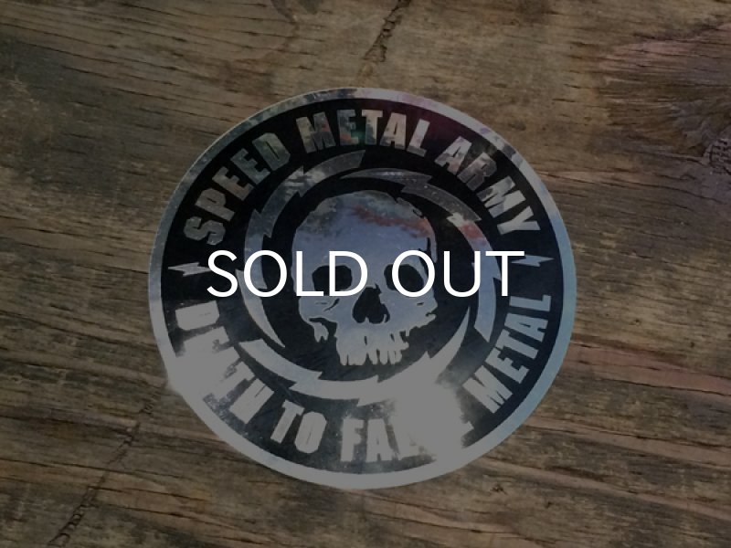 画像2: SPEED METAL / ステッカー (CIRCLE LARGE) (2)