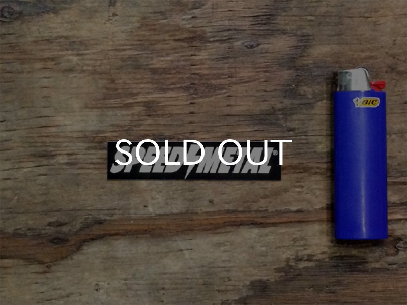 画像1: SPEED METAL / ステッカー (LOGO) (1)