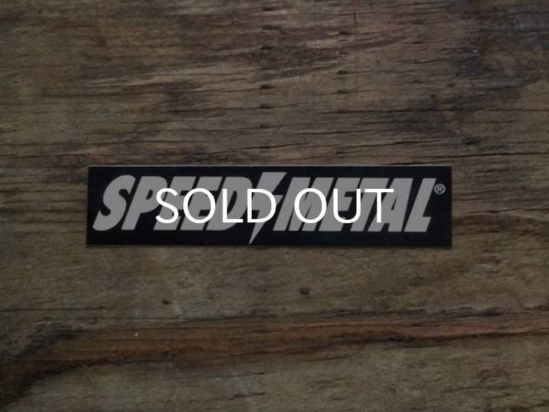 画像2: SPEED METAL / ステッカー (LOGO) (2)