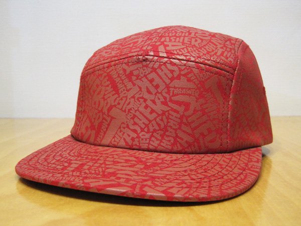 画像1: THRASHER / ALL OVER 5 PANEL CAP (RED) (1)