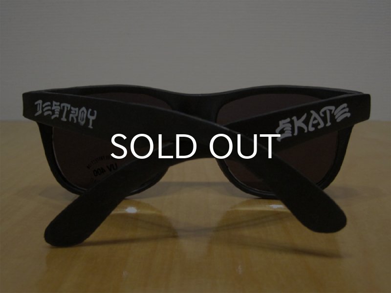 画像3: THRASHER / SAD SUNGLASS サングラス (BLACK) (3)