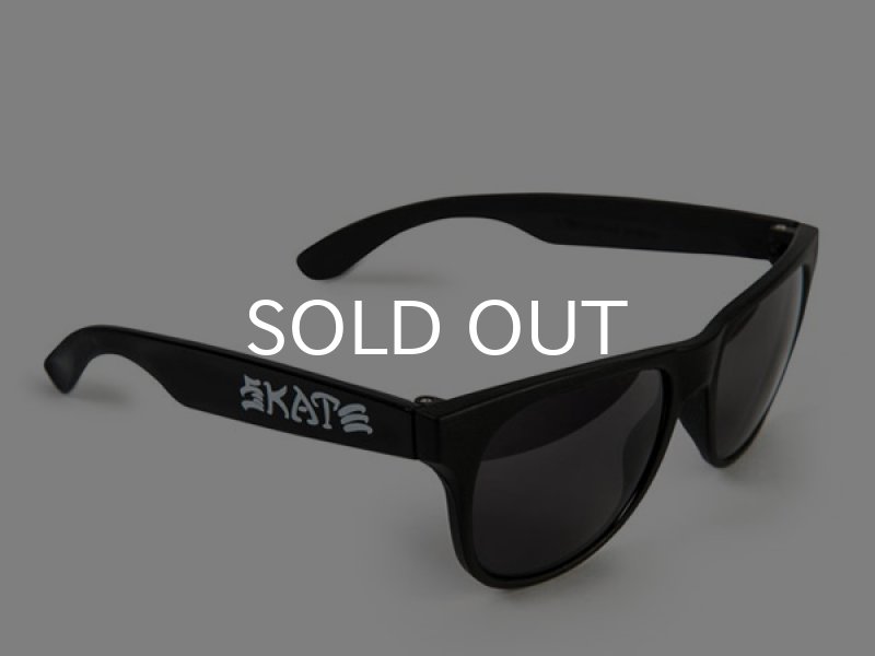 画像1: THRASHER / SAD SUNGLASS サングラス (BLACK) (1)