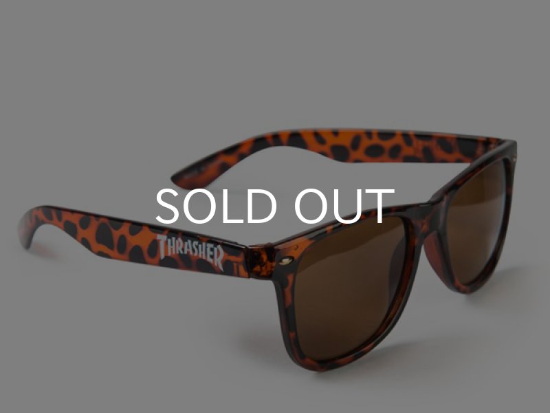 画像1: THRASHER / SUNGLASS サングラス (TORTOISE) (1)