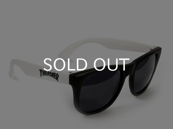 画像1: THRASHER / SUNGLASS サングラス (WHITE) (1)