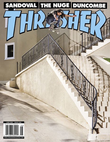 画像1: THRASHER / MAGAZINE 2009年6月号 #346 (1)