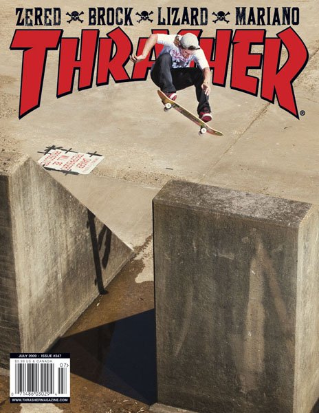 画像1: THRASHER / MAGAZINE 2009年7月号 #347 (1)