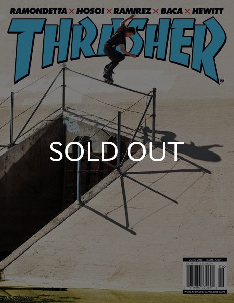 画像1: THRASHER / MAGAZINE 2010年6月号 #359 (1)