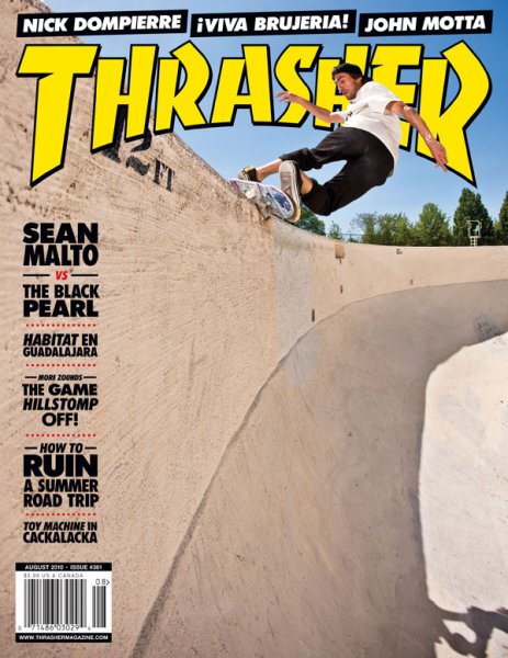 画像1: THRASHER / MAGAZINE 2010年8月号 #361 (1)