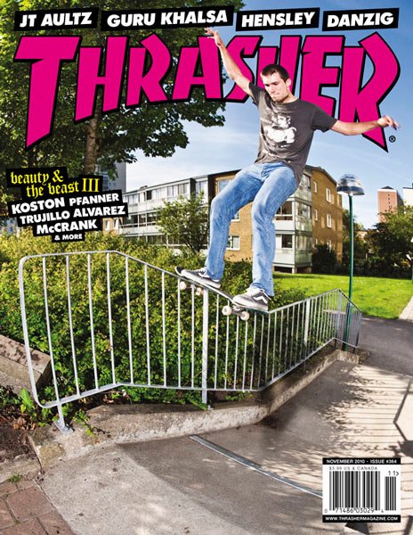 画像1: THRASHER / MAGAZINE 2010年11月号 #364 (1)