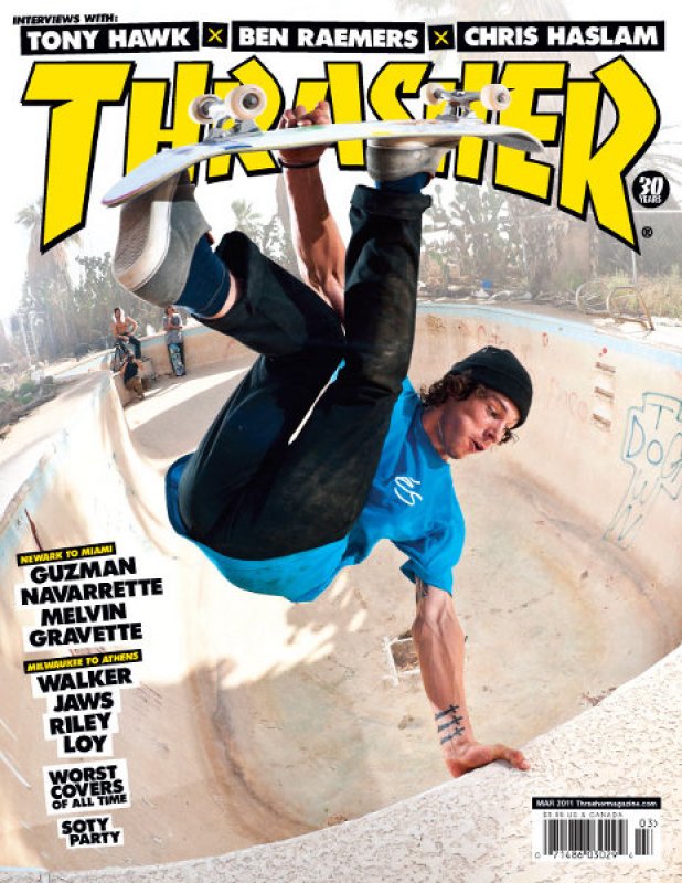 画像1: THRASHER / MAGAZINE 2011年3月号 #368 (1)
