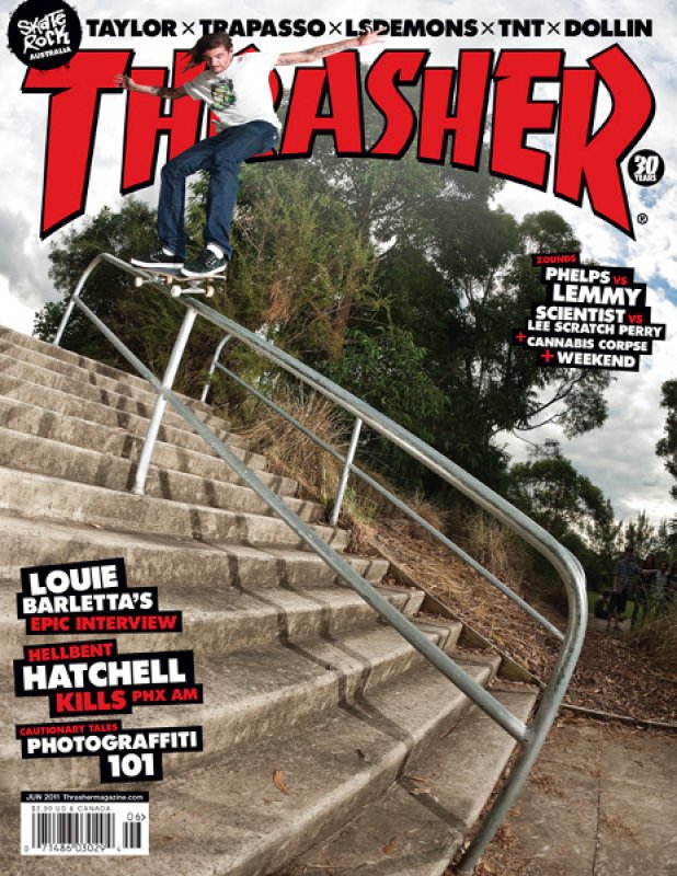 画像1: THRASHER / MAGAZINE 2011年6月号 #371 (1)