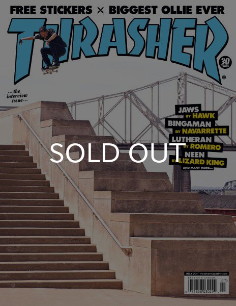 画像1: THRASHER / MAGAZINE 2011年7月号 #372 (1)