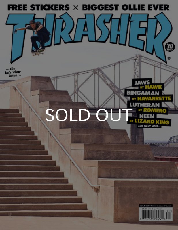 画像1: THRASHER / MAGAZINE 2011年7月号 #372 (1)