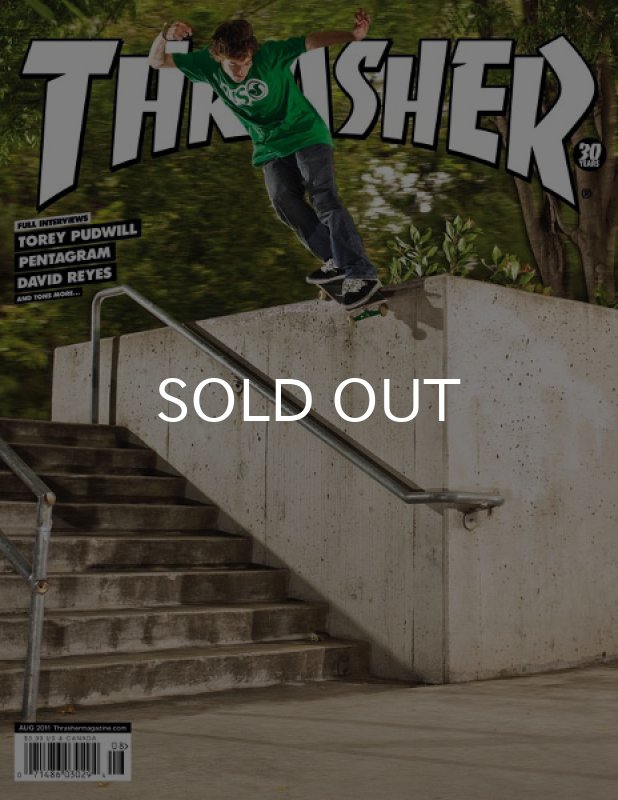 画像1: THRASHER / MAGAZINE 2011年8月号 #373 (1)
