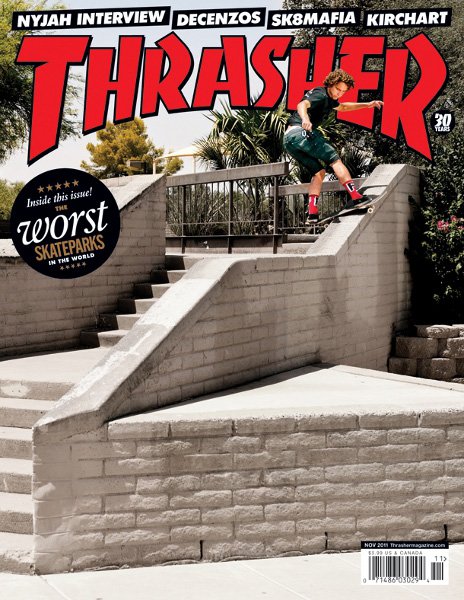 画像1: THRASHER / MAGAZINE 2011年11月号 #376 (1)