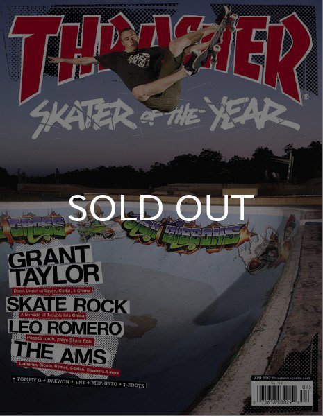 画像1: THRASHER / MAGAZINE 2012年4月号 #381【FREE POSTER】 (1)