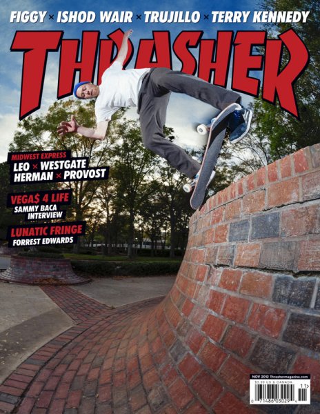 画像1: THRASHER / MAGAZINE 2012年11月号 #388 (1)