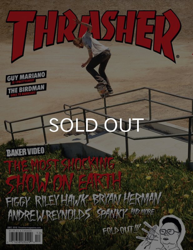 画像1: THRASHER / MAGAZINE 2012年12月号 #389 (1)