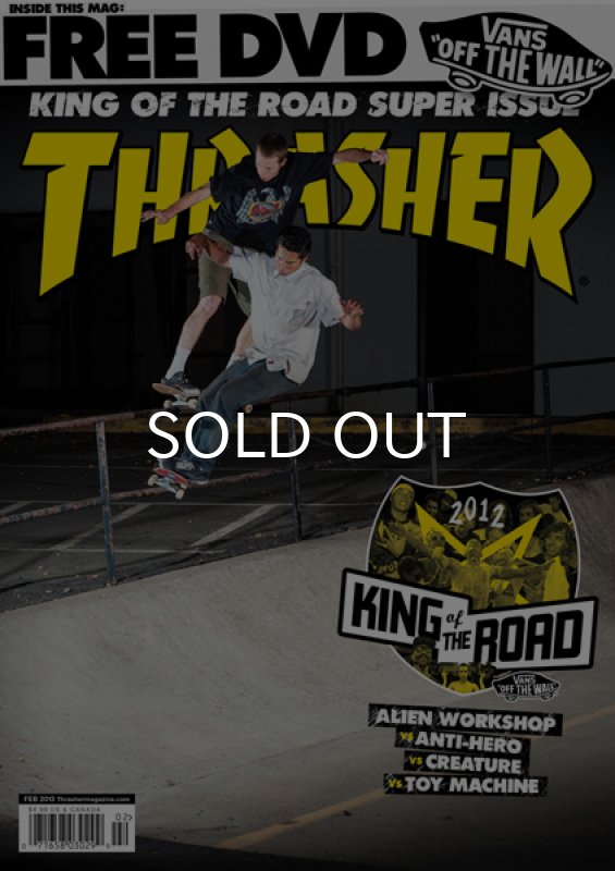 画像1: THRASHER / MAGAZINE 2013年2月号 #391 (1)