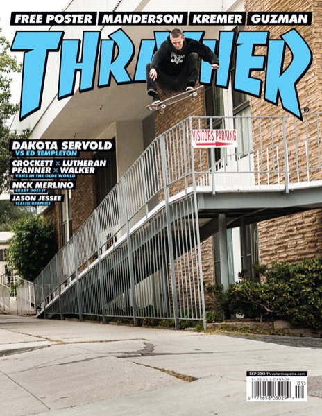 画像1: THRASHER / MAGAZINE 2013年9月号 #398 (1)